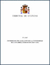 Informe de Fiscalizacion de Universidades de Cantabria 2016-2017