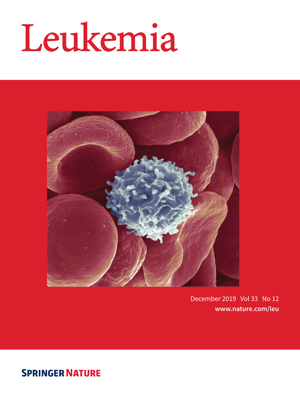 CD133-directed CAR T-cells for MLL leukemia: on-target, off-tumor myeloablative toxicity.