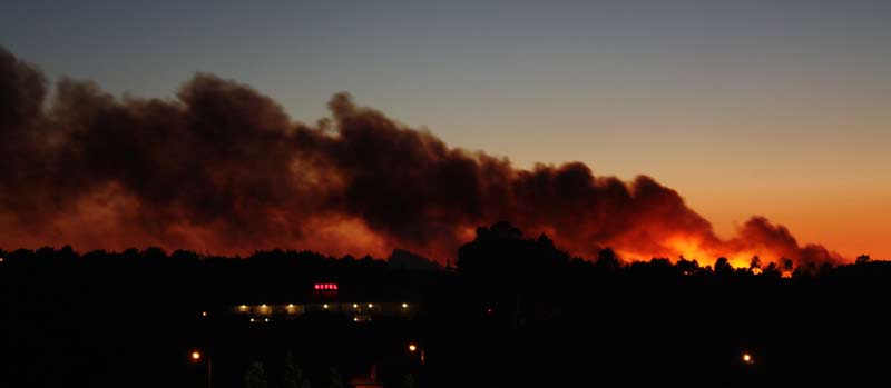 Incendio en Galicia. Autor: P.Lameiro