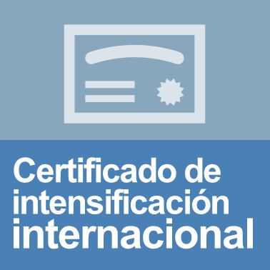 Certificado de Intensificación Internacional